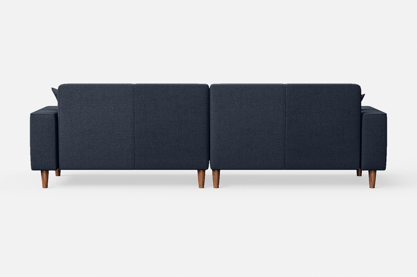 Campania 4 Seater Sofa Dark Blue Linen Fabric