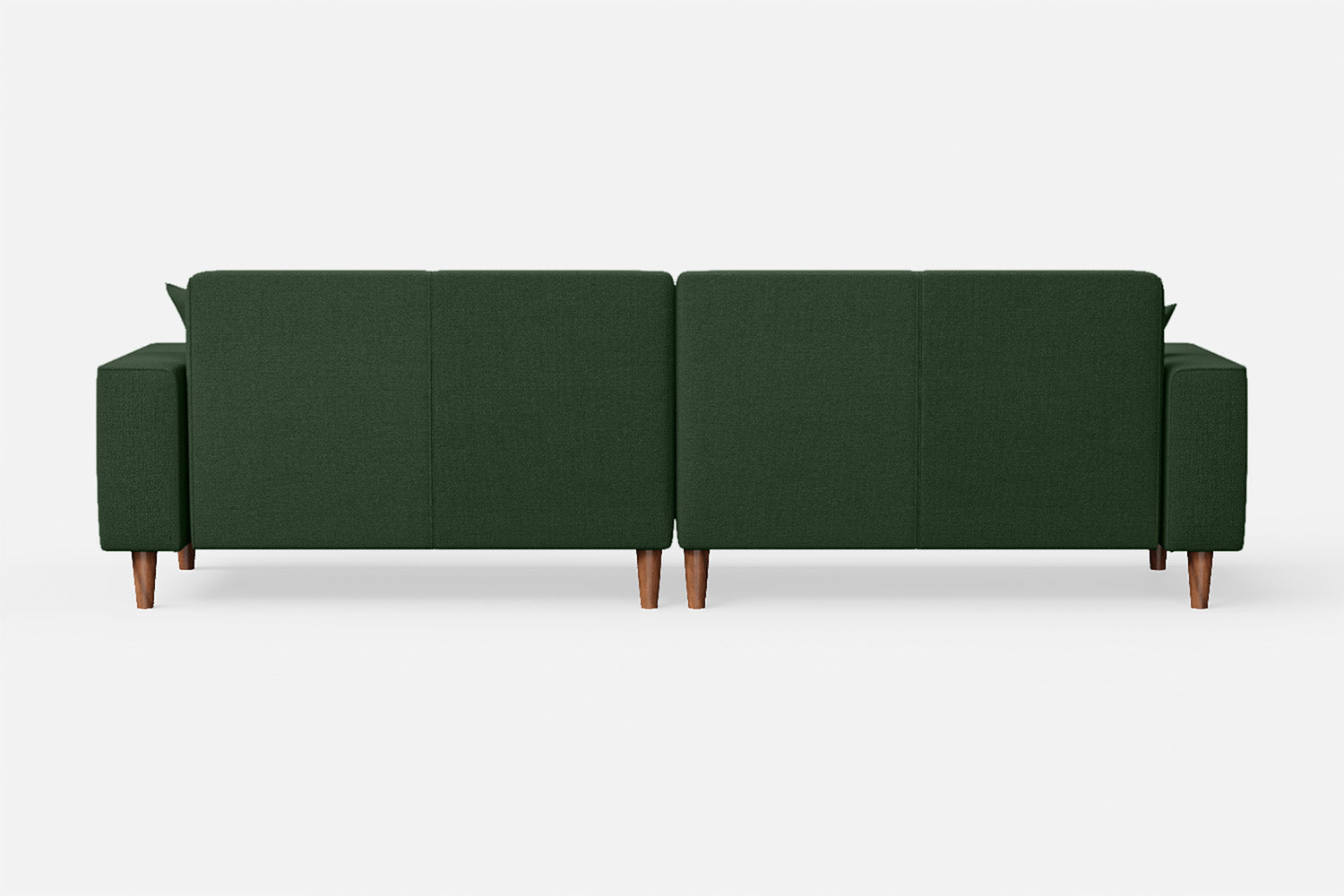 Campania 4 Seater Sofa Forest Green Linen Fabric