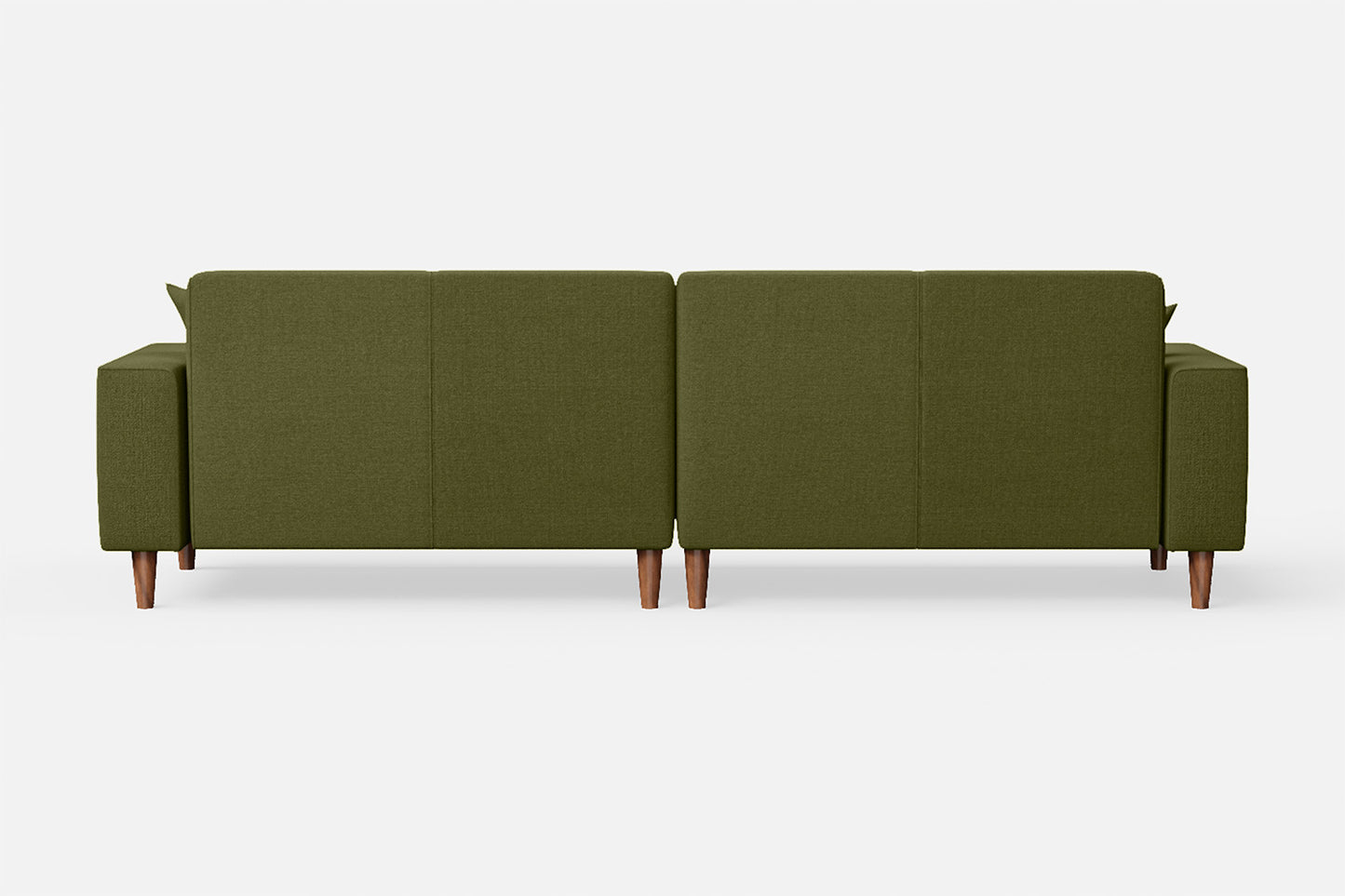 Campania 4 Seater Sofa Olive Linen Fabric