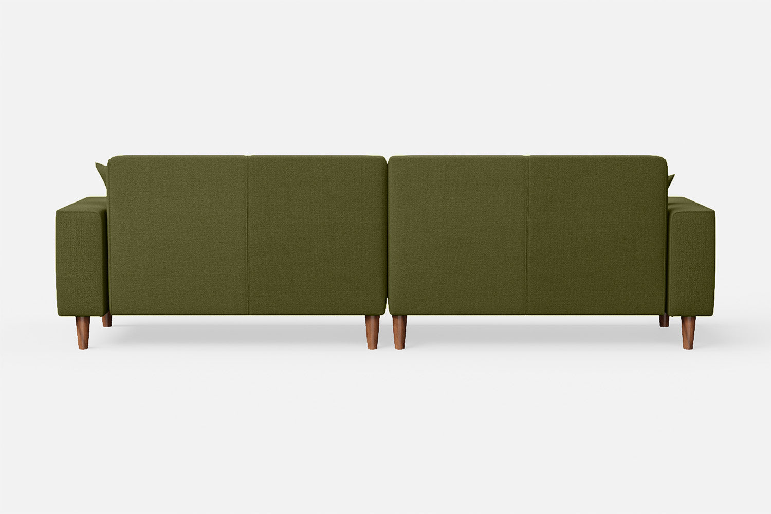 Campania 4 Seater Sofa Olive Linen Fabric