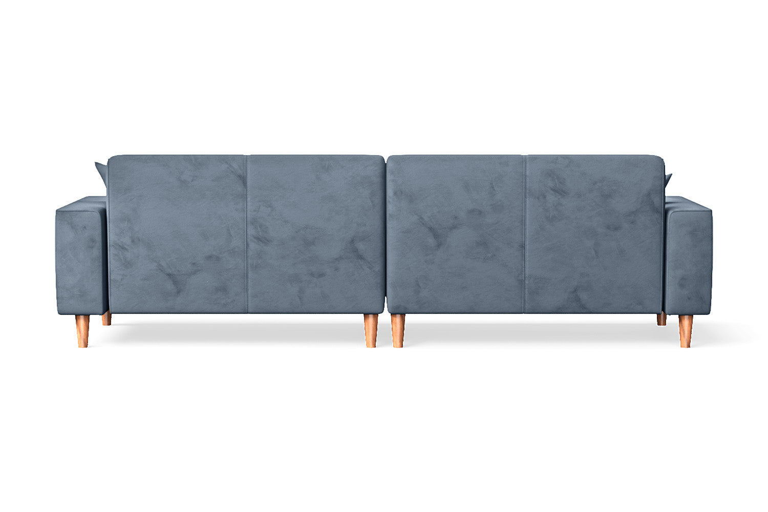 Campania 4 Seater Sofa Baby Blue Velvet