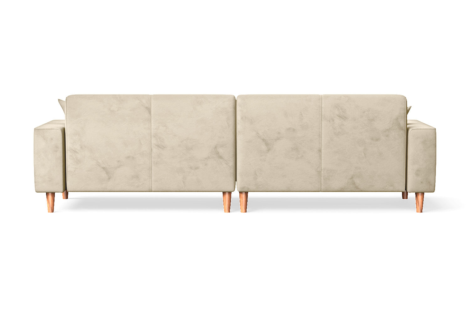 Campania 4 Seater Sofa Cream Velvet