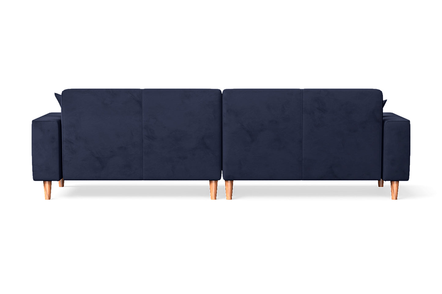 Campania 4 Seater Sofa Dark Blue Velvet