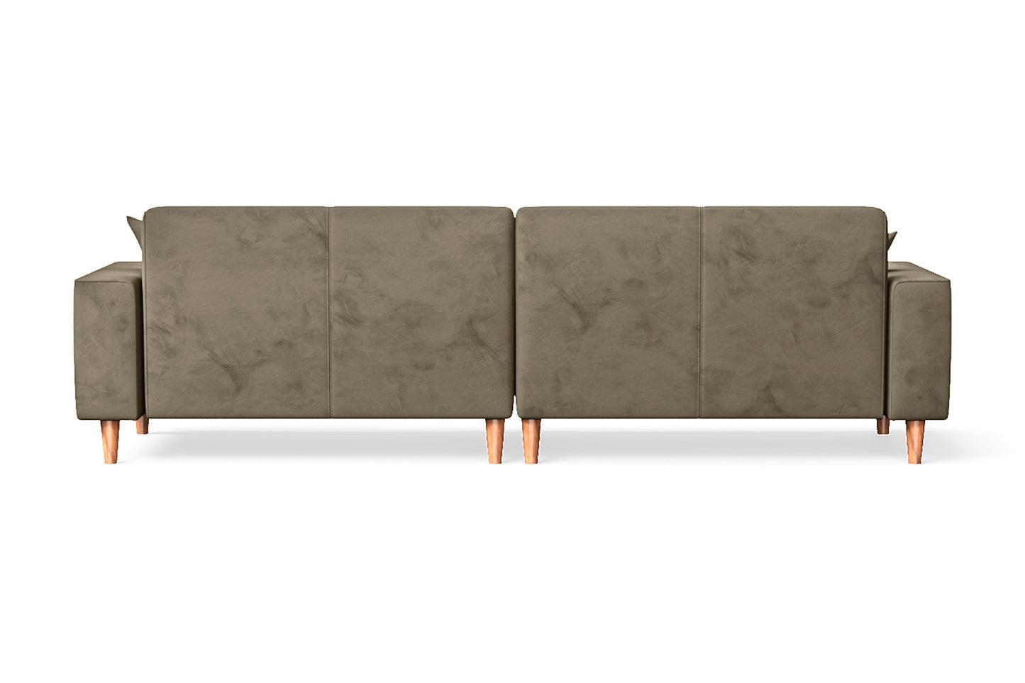 Campania 4 Seater Sofa Sand Velvet