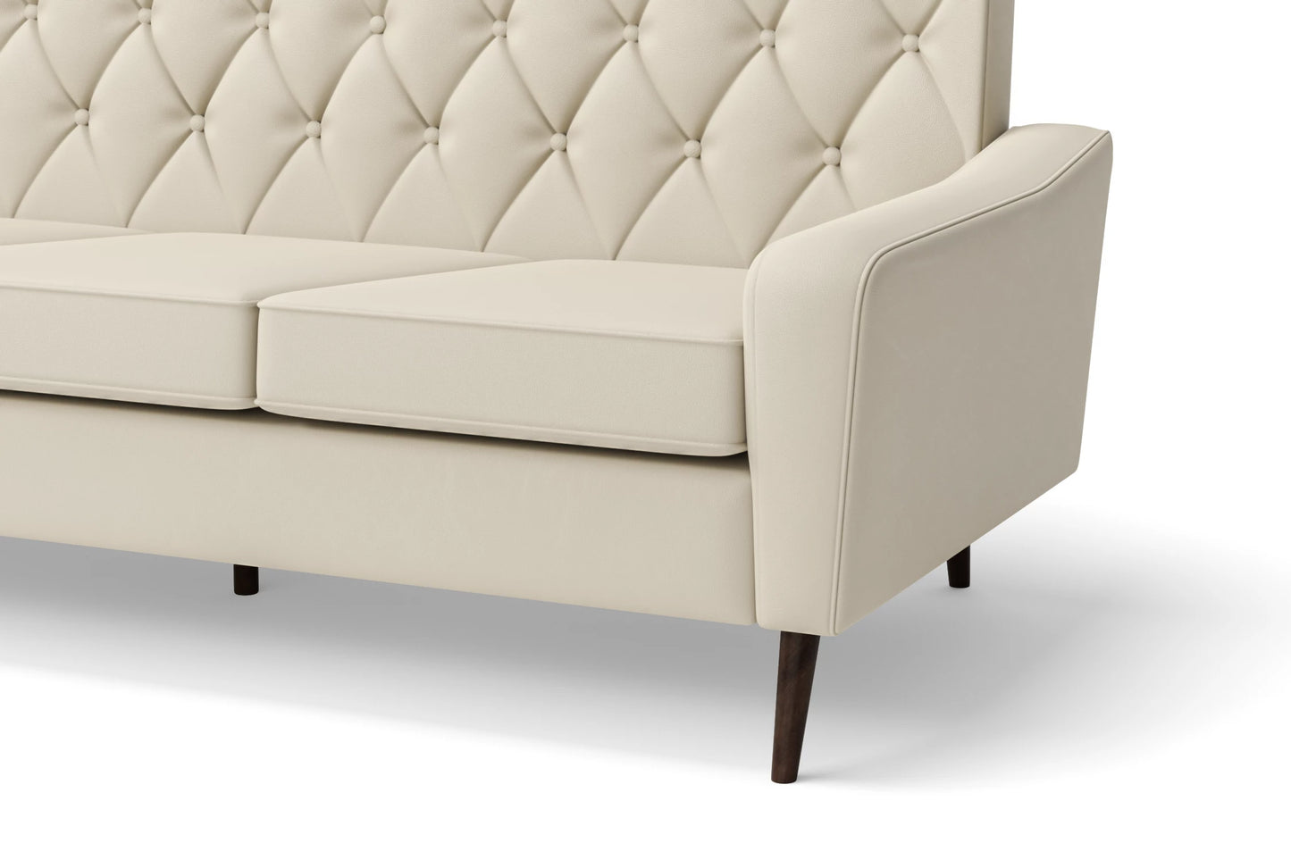 Carpi Armchair Cream Leather