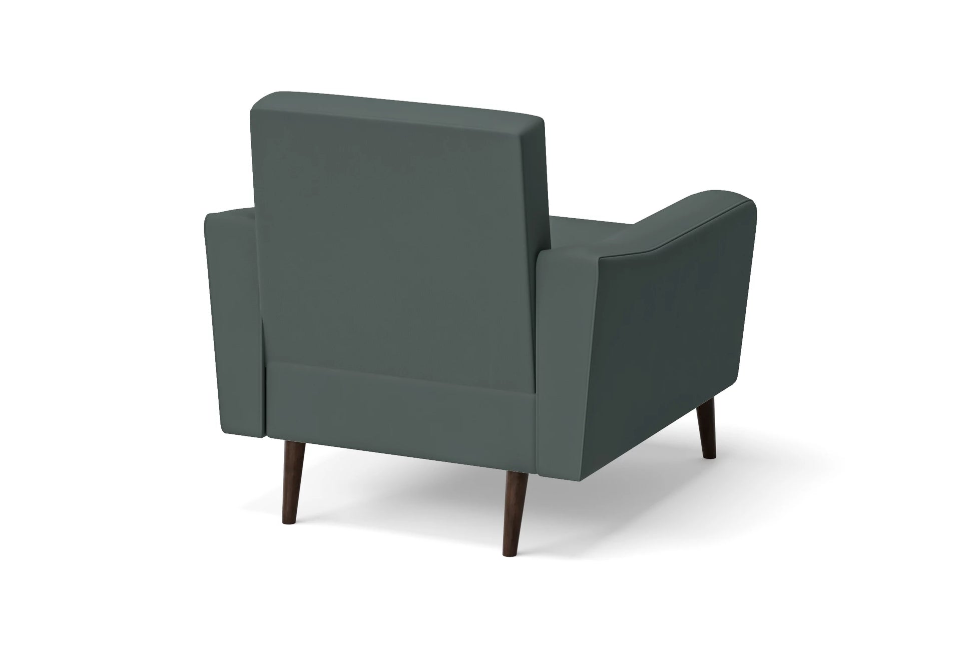 Carpi Armchair Dusky Turquoise Leather