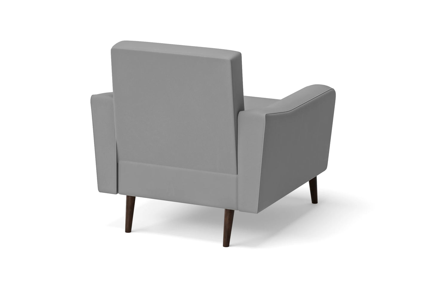 Carpi Armchair Grey Leather