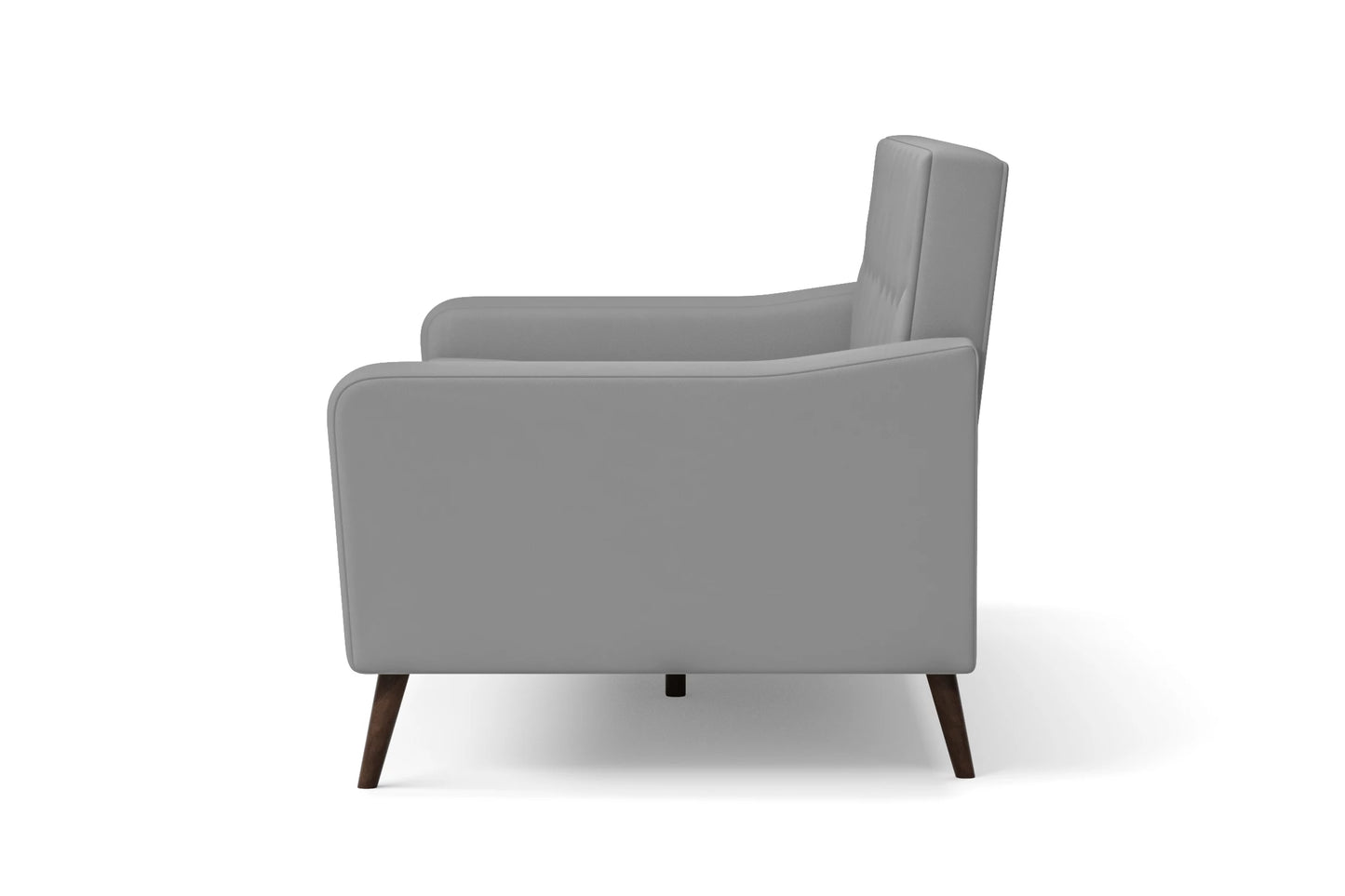 Carpi Armchair Grey Leather