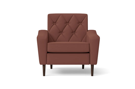 Carpi Armchair Mauve Leather