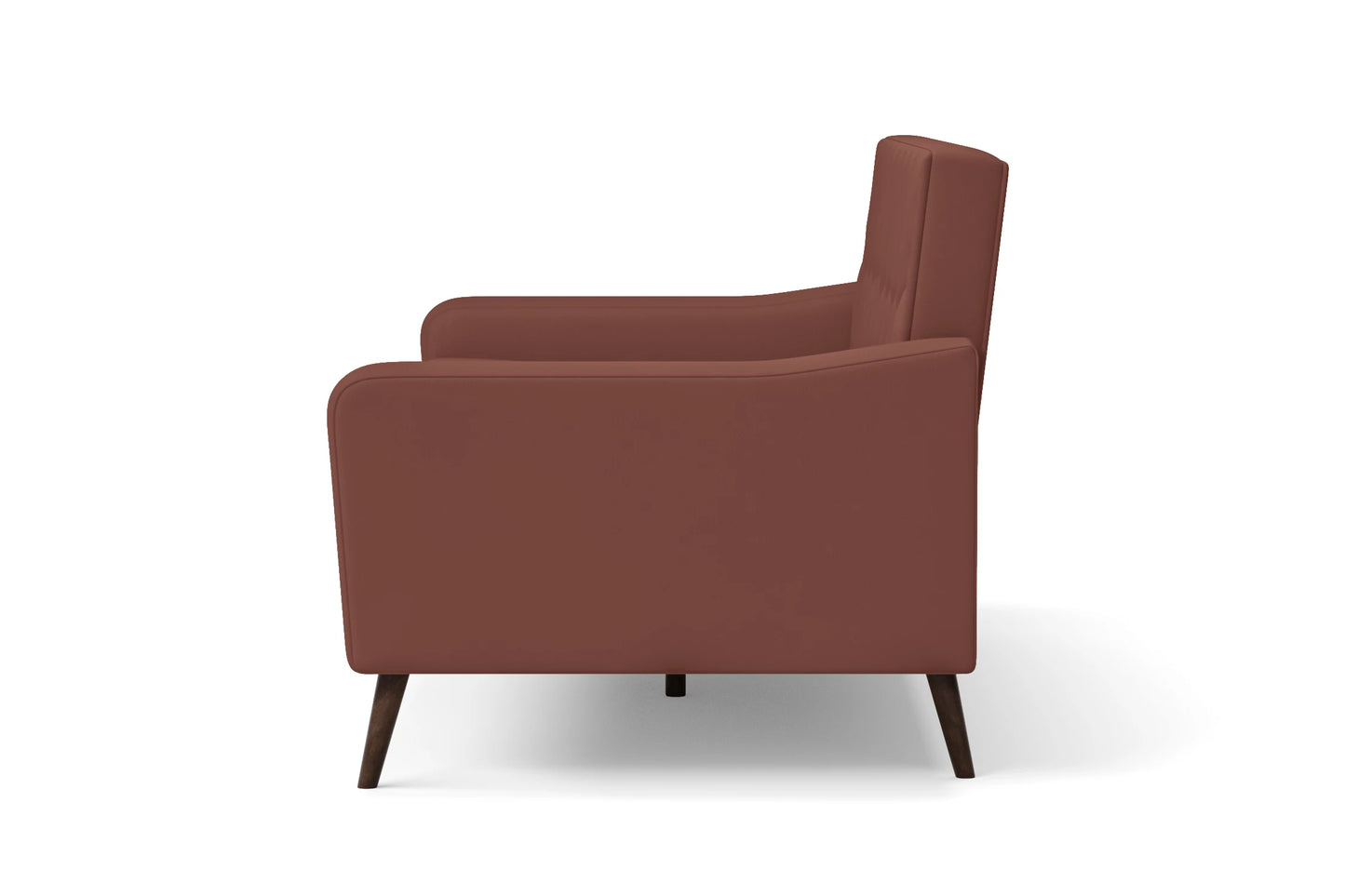 Carpi Armchair Mauve Leather