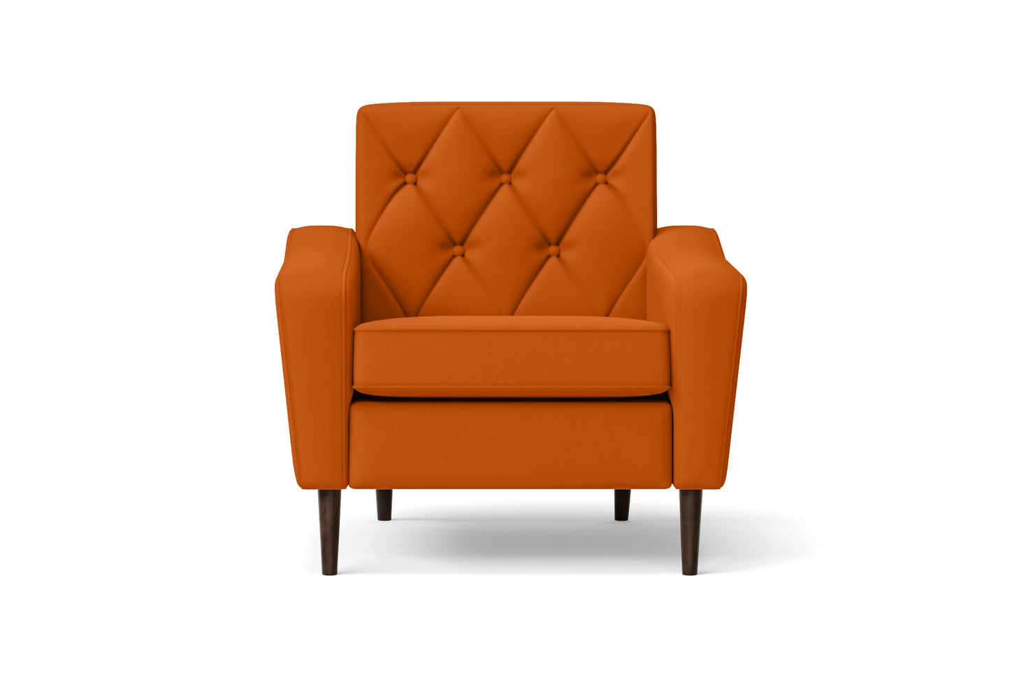 Carpi Armchair Orange Leather