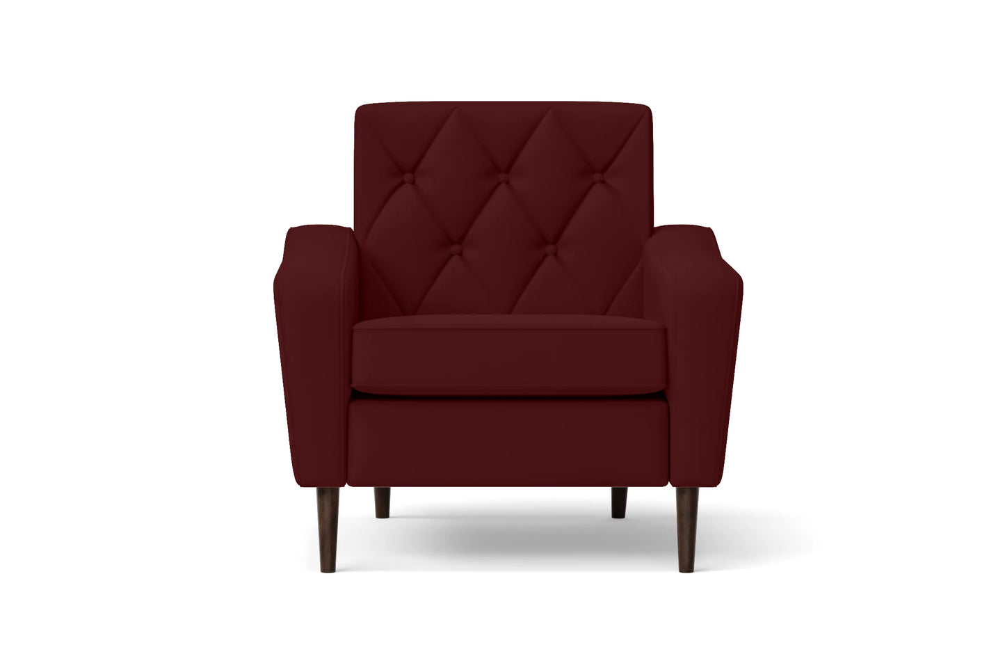 Carpi Armchair Red Leather