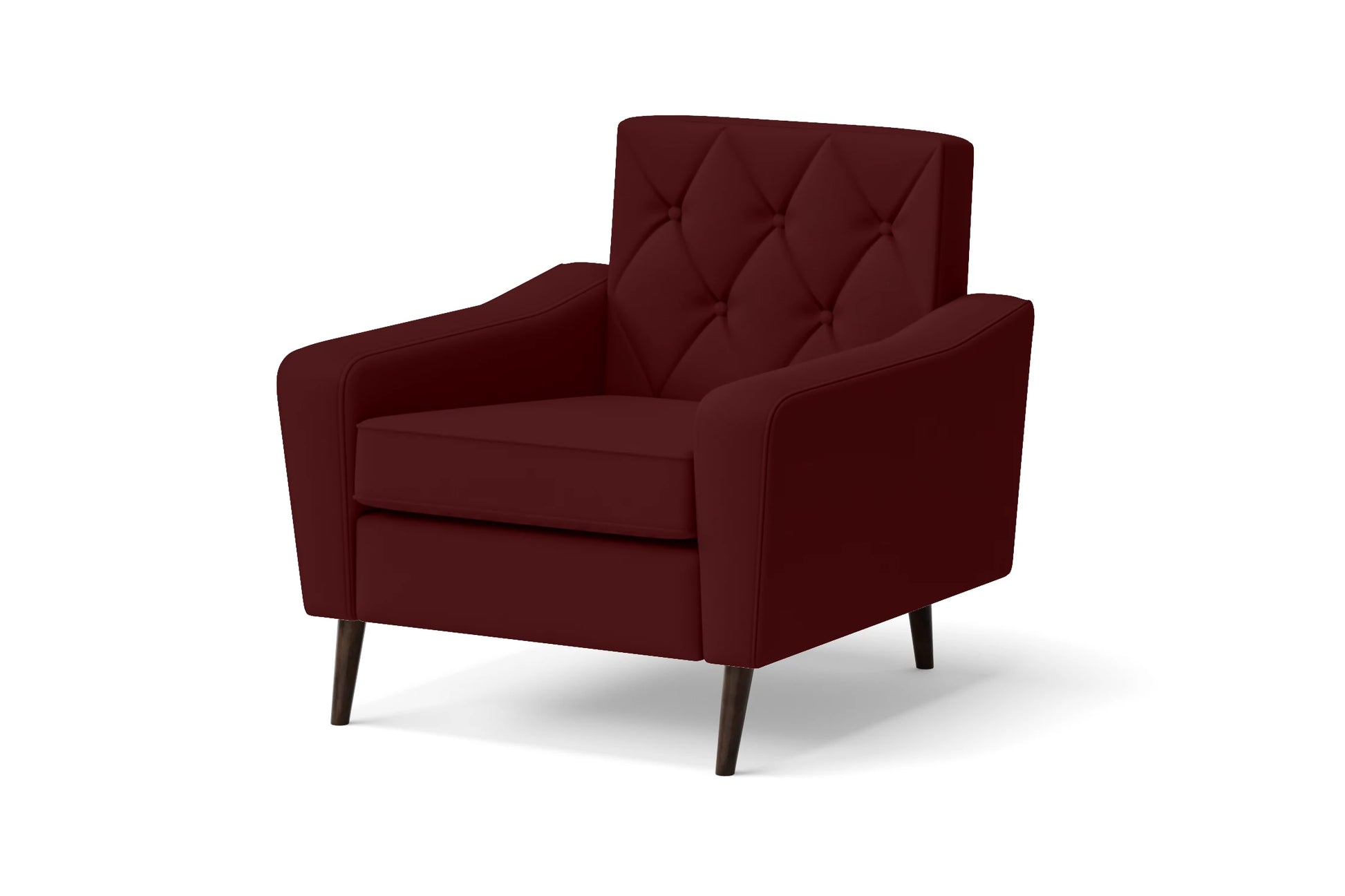 Carpi Armchair Red Leather