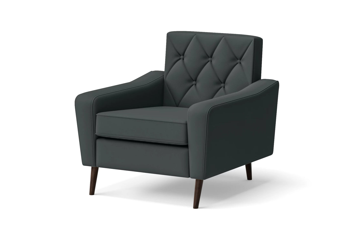 Carpi Armchair Slate Leather