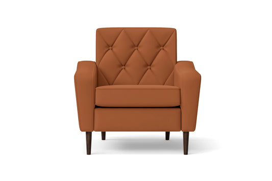 Carpi Armchair Tan Brown Leather