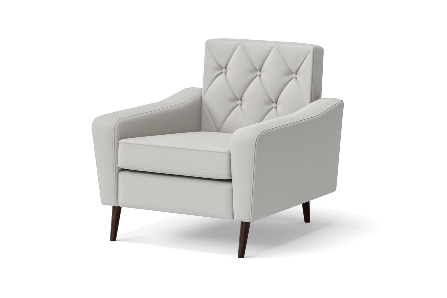 Carpi Armchair White Leather