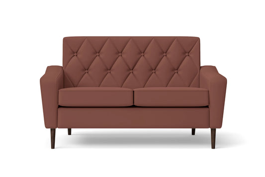 Carpi 2 Seater Sofa Mauve Leather