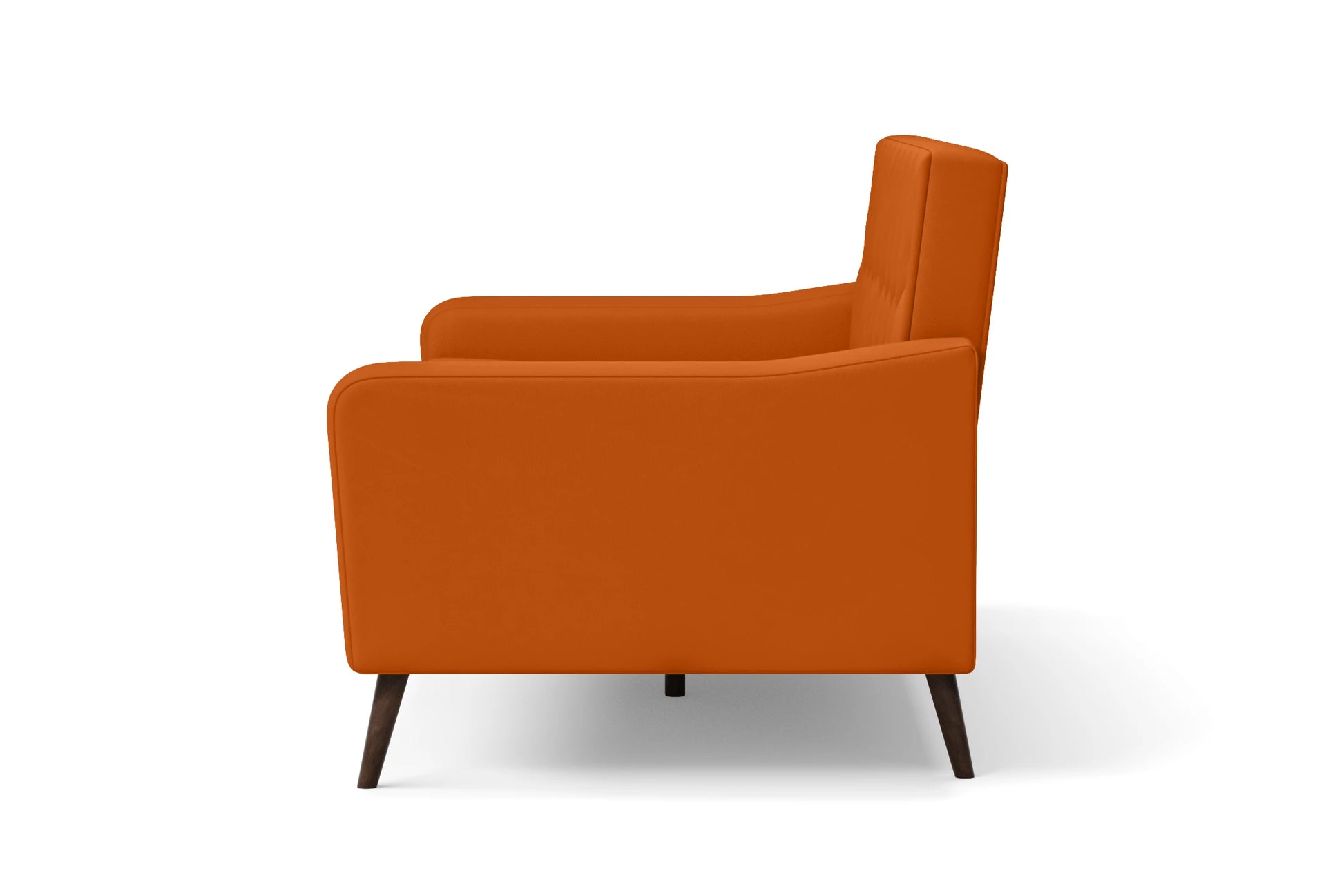 Carpi 2 Seater Sofa Orange Leather