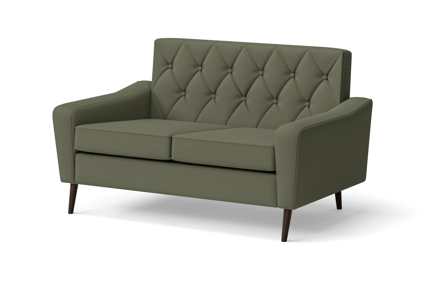 Carpi 2 Seater Sofa Sage Leather