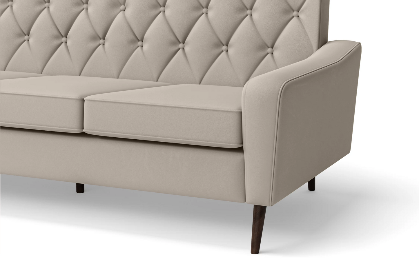 Carpi 2 Seater Sofa Sand Leather