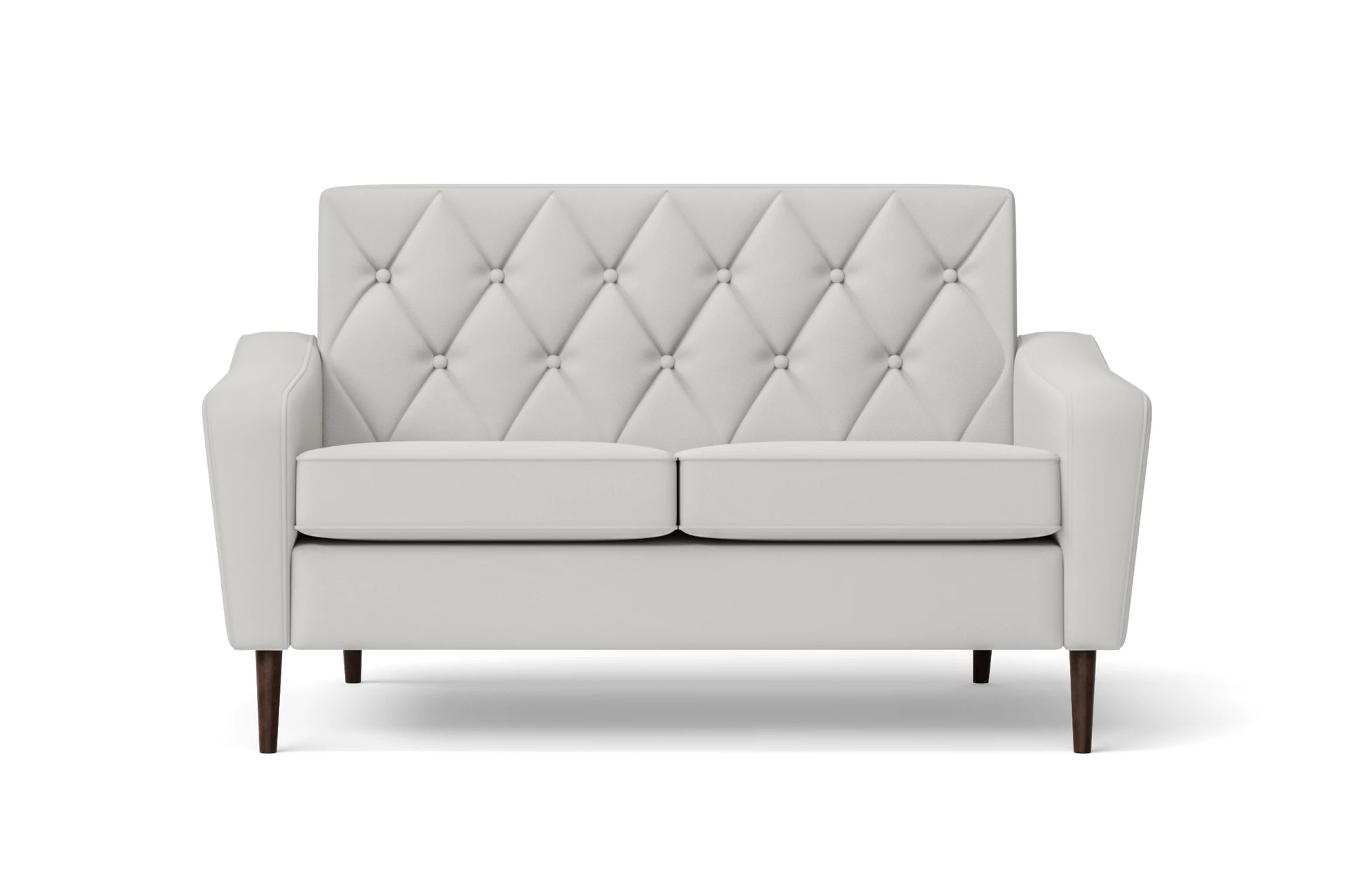 Carpi 2 Seater Sofa White Leather