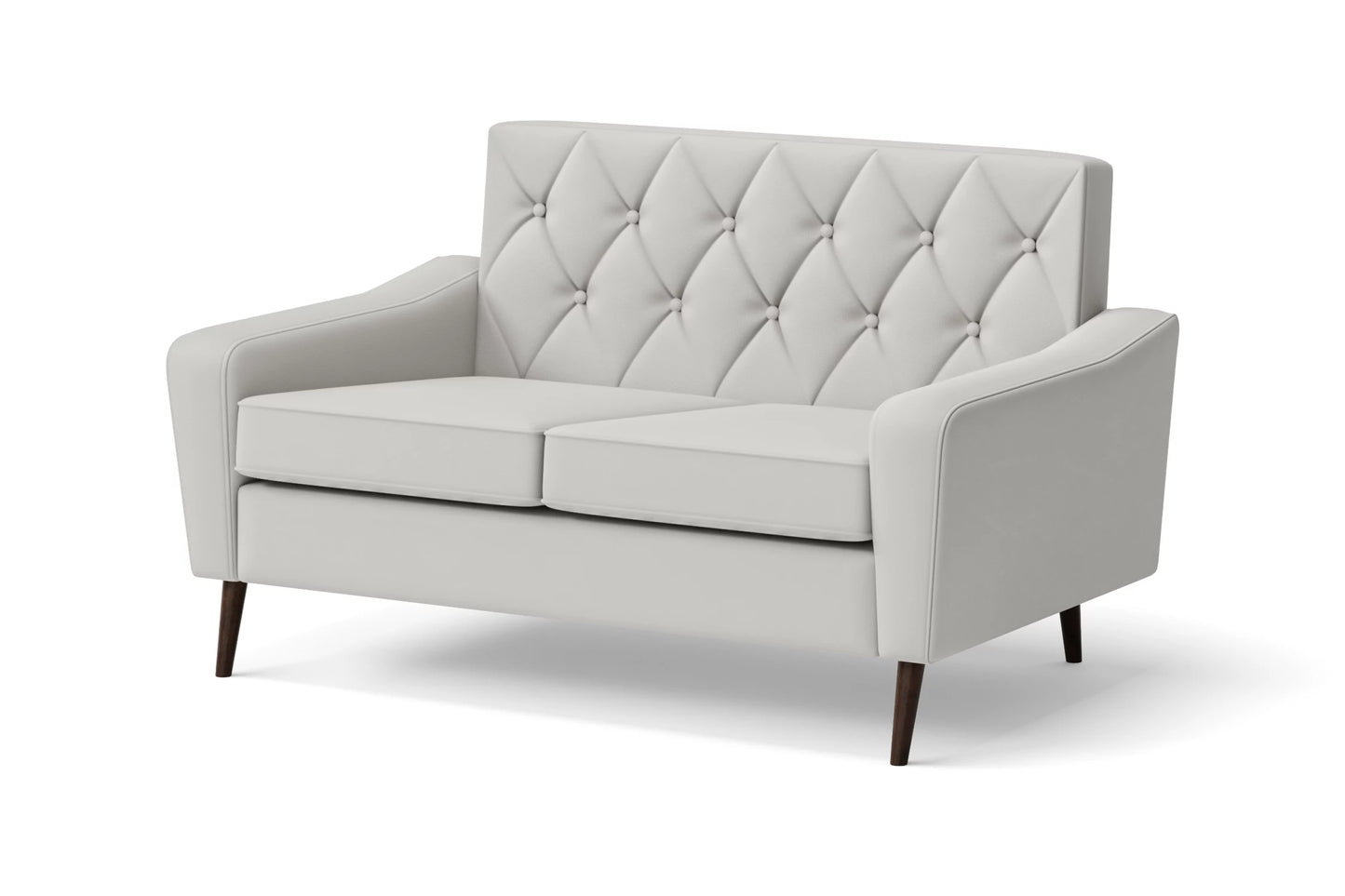 Carpi 2 Seater Sofa White Leather