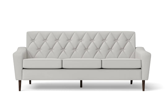 Carpi 3 Seater Sofa White Leather