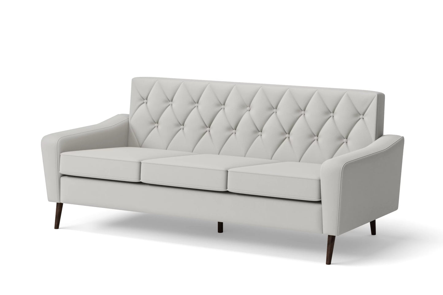 Carpi 3 Seater Sofa White Leather