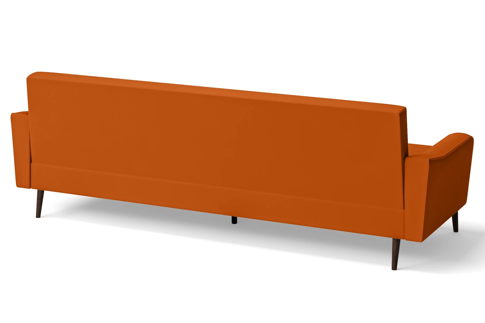 Carpi 4 Seater Sofa Orange Leather