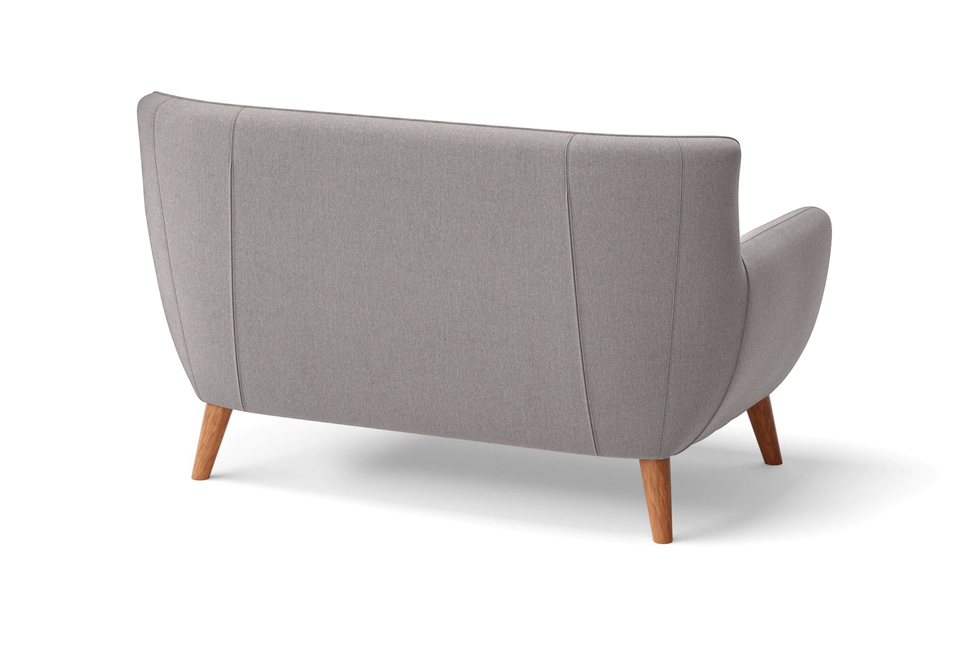 Casoria 2 Seater Sofa Grey Linen Fabric