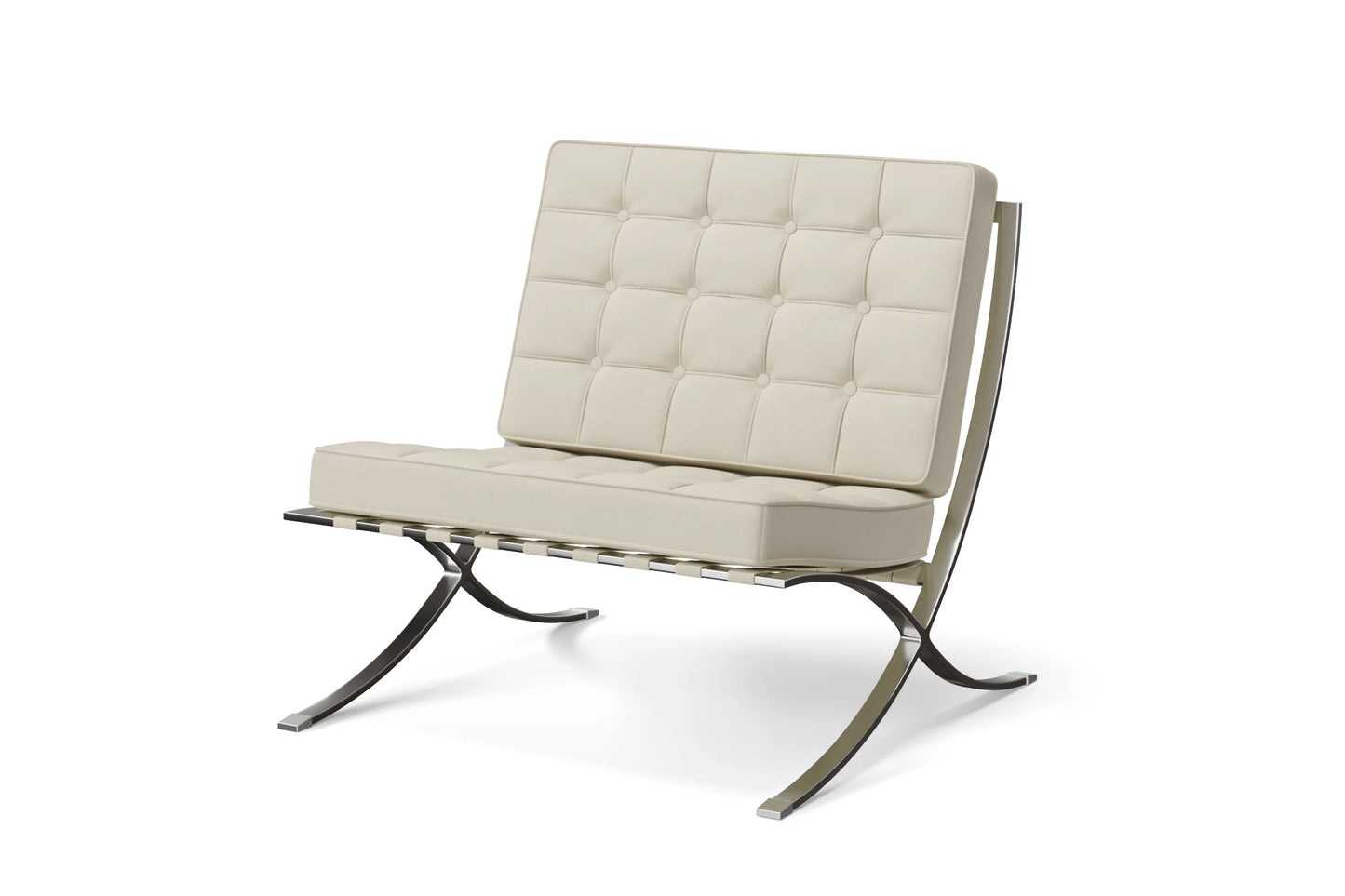 Catania Armchair Cream Leather