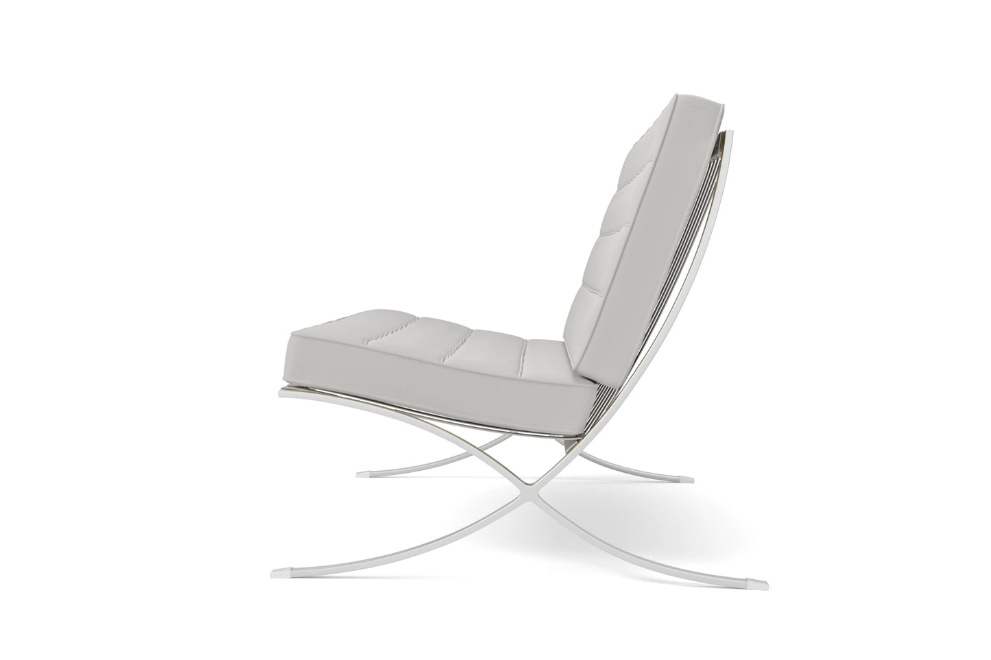 Catania Armchair White Leather