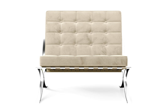 Catania Armchair Cream Velvet