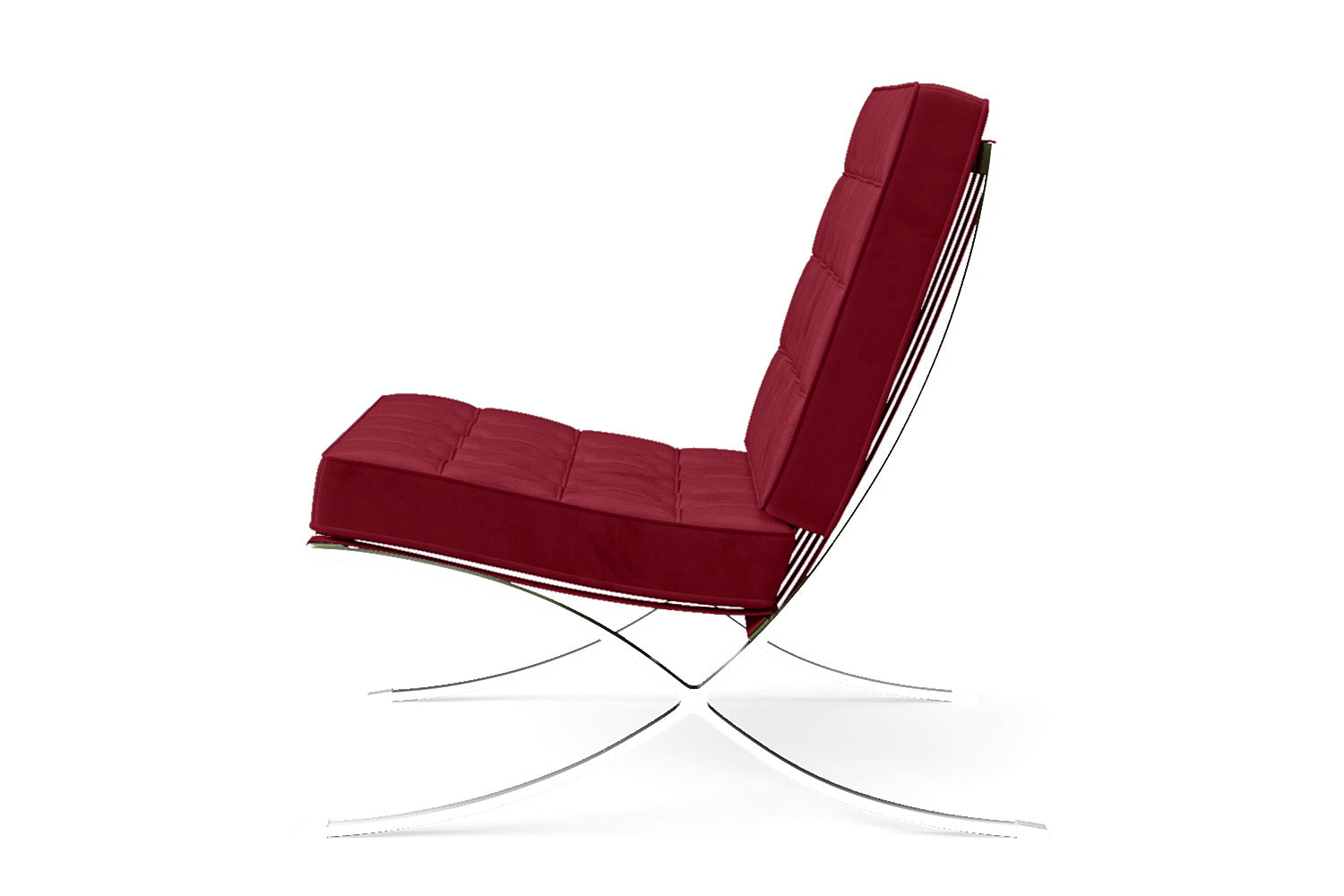 Catania Armchair Red Velvet