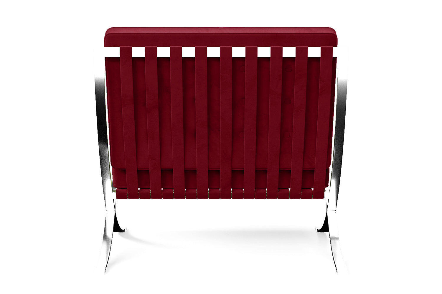 Catania Armchair Red Velvet