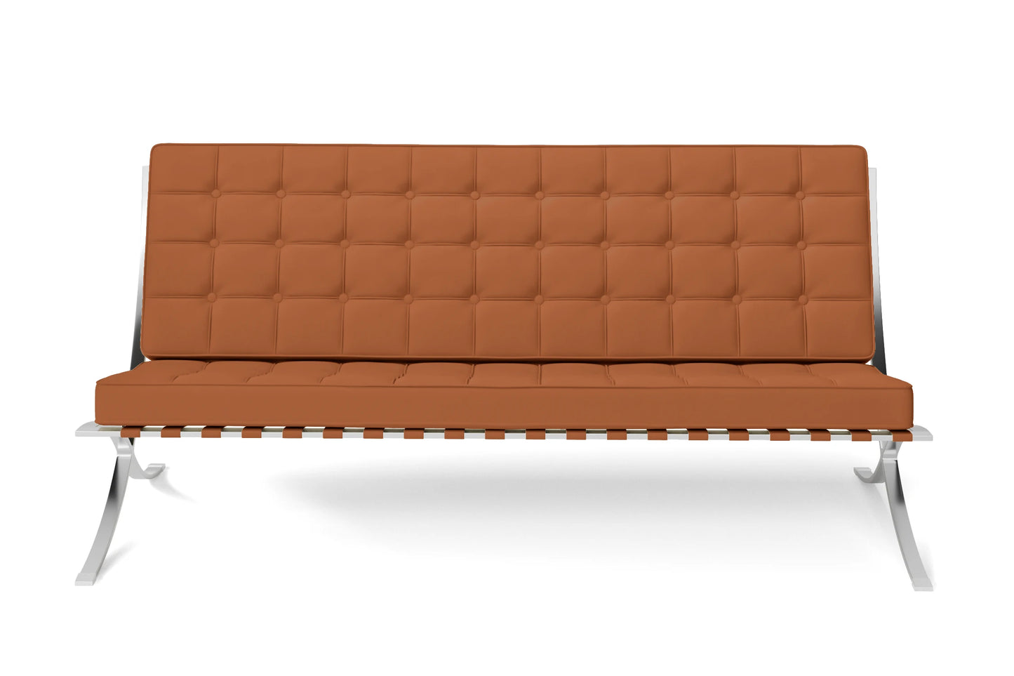 Catania 3 Seater Sofa Tan Brown Leather