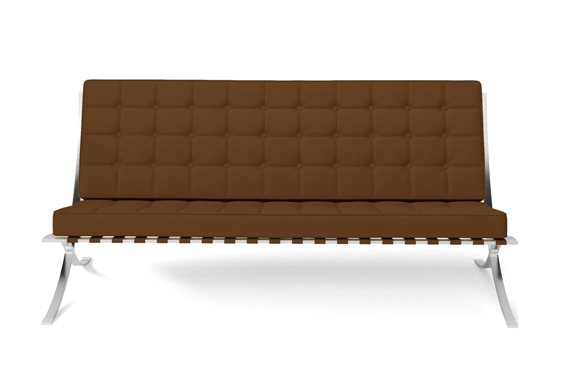 Catania 3 Seater Sofa Walnut Brown Leather