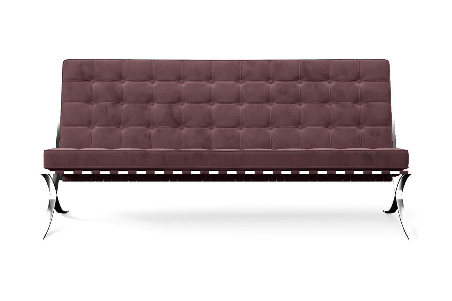 Catania 3 Seater Sofa Grape Velvet