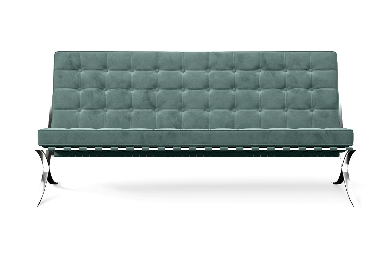 Catania 3 Seater Sofa Teal Velvet