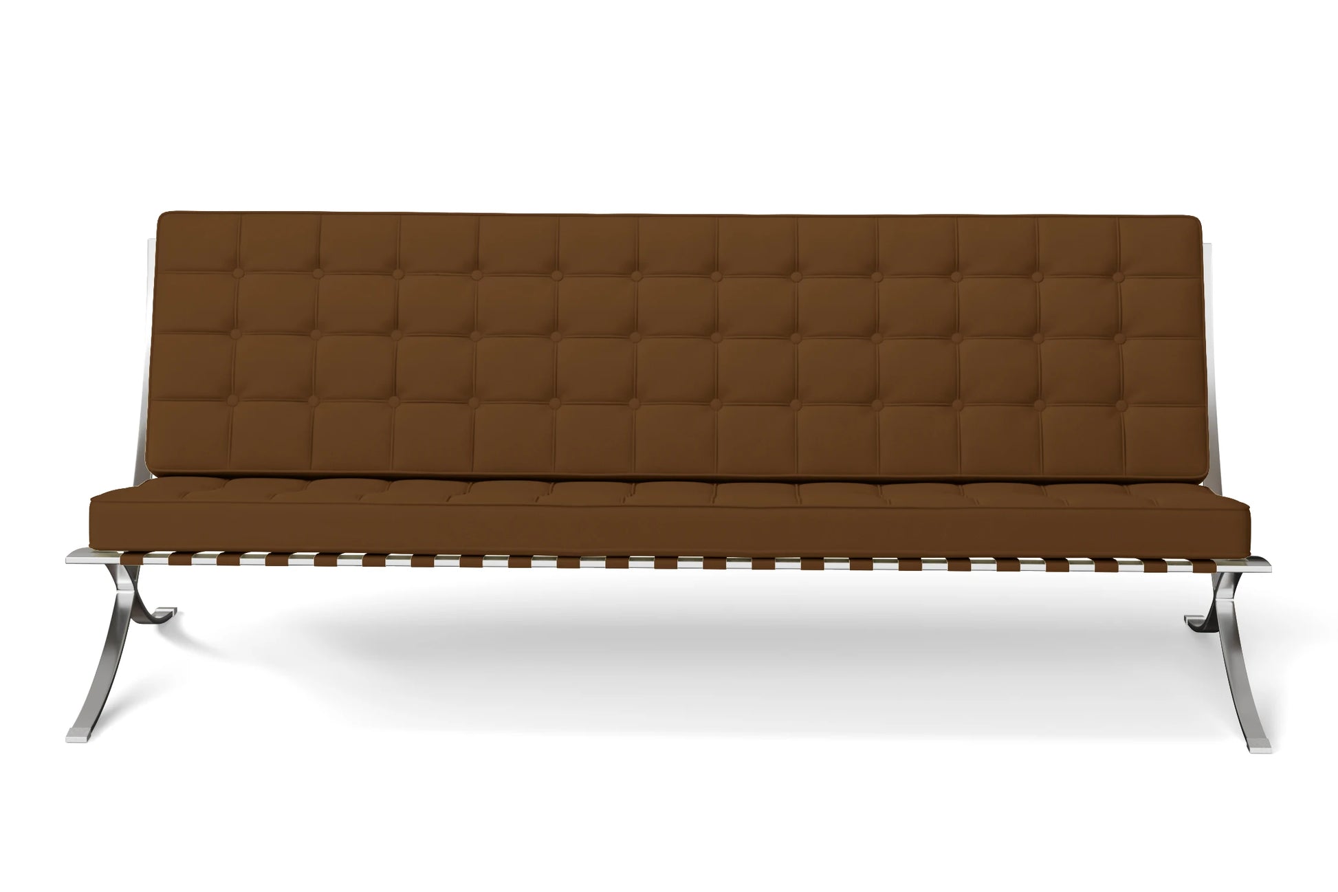 Catania 4 Seater Sofa Walnut Brown Leather