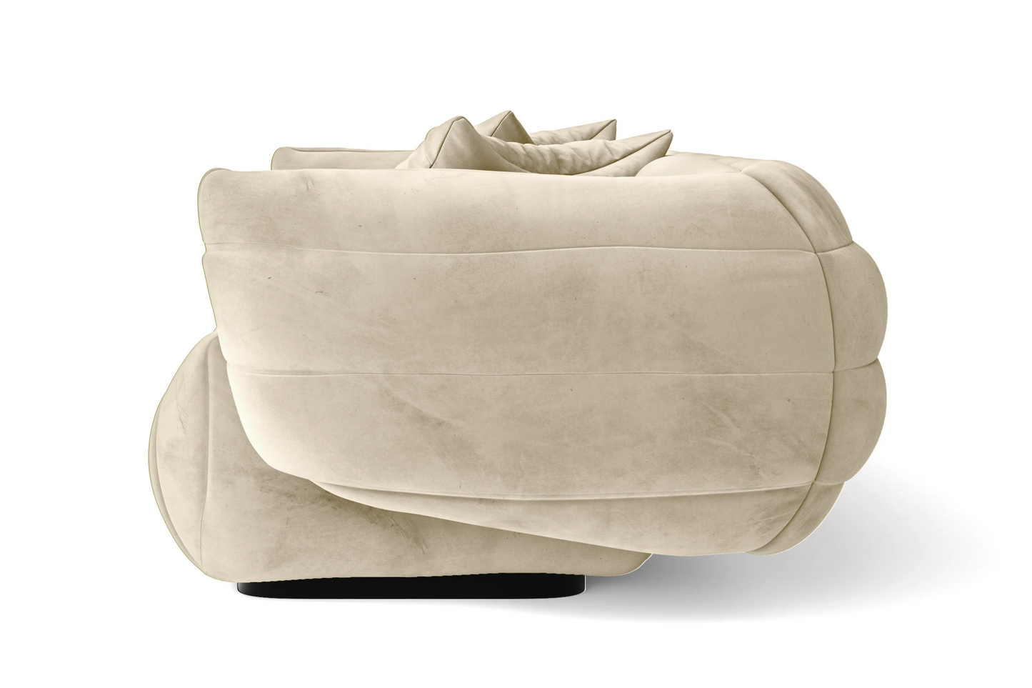 Cinisello Armchair Cream Velvet