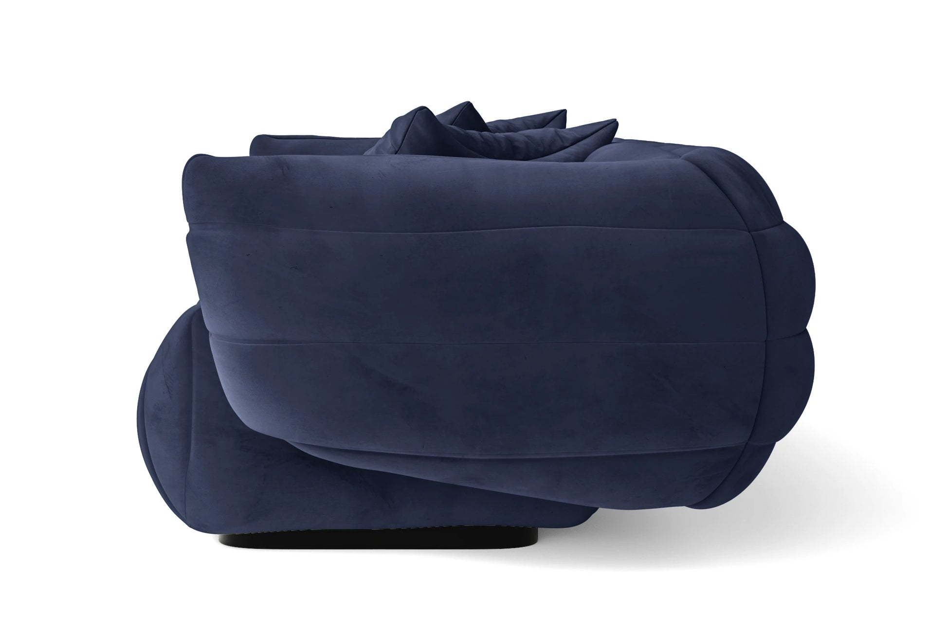 Cinisello 2 Seater Sofa Dark Blue Velvet