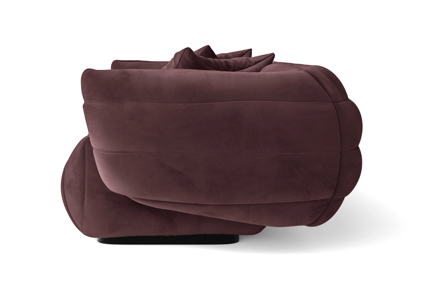 Cinisello 2 Seater Sofa Grape Velvet