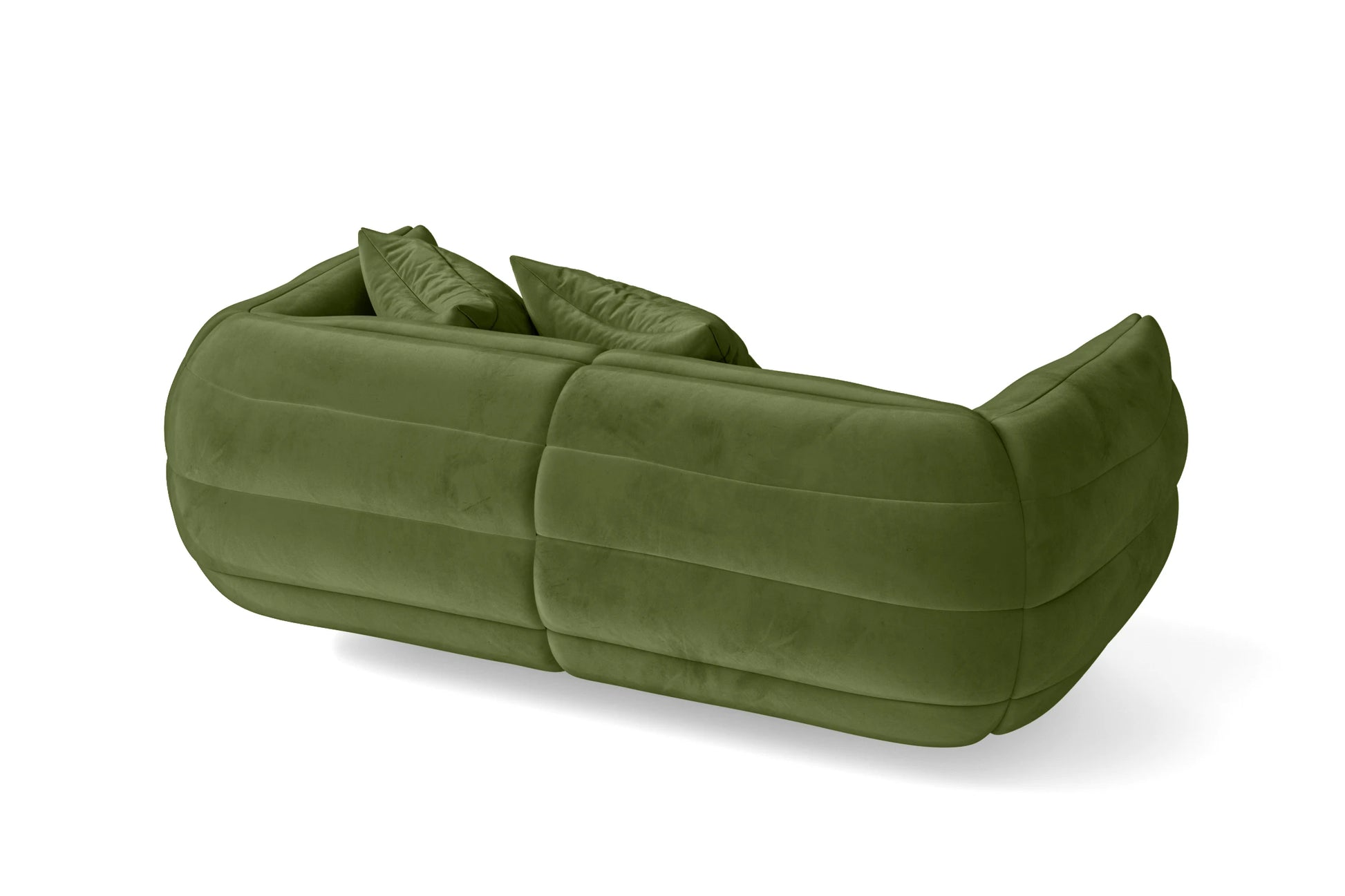 Cinisello 2 Seater Sofa Lime Velvet