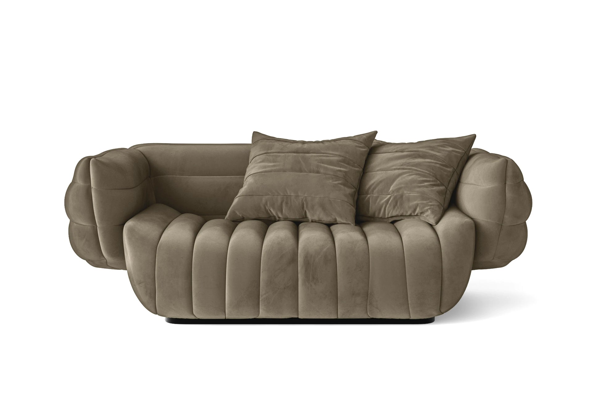 Cinisello 2 Seater Sofa Sand Velvet