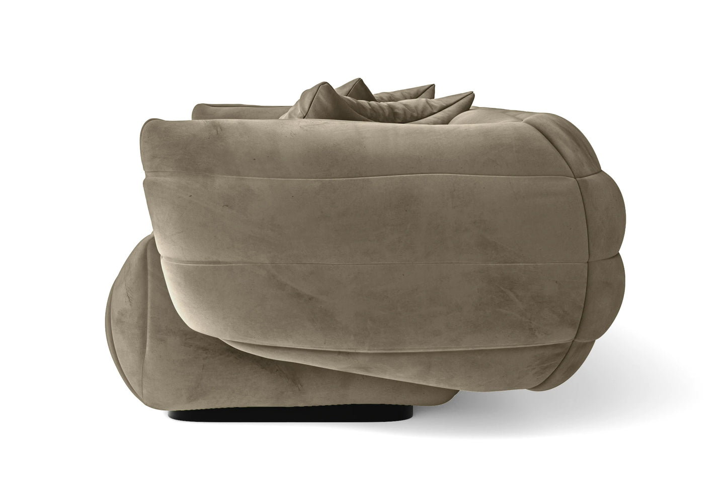 Cinisello 2 Seater Sofa Sand Velvet