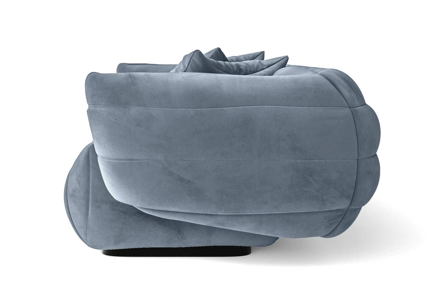 Cinisello 3 Seater Sofa Baby Blue Velvet