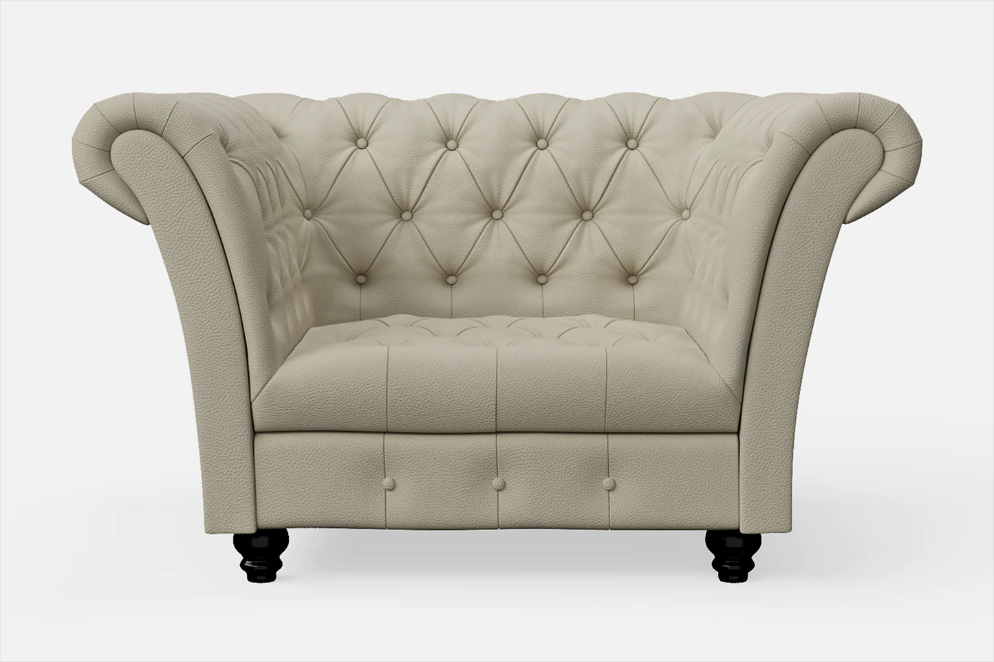 Civita Armchair Cream Leather