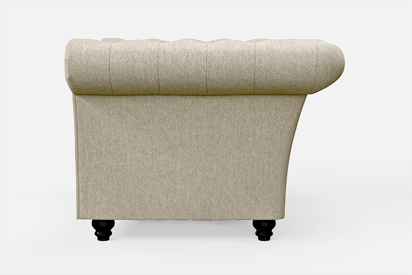 Civita Armchair Cream Linen Fabric