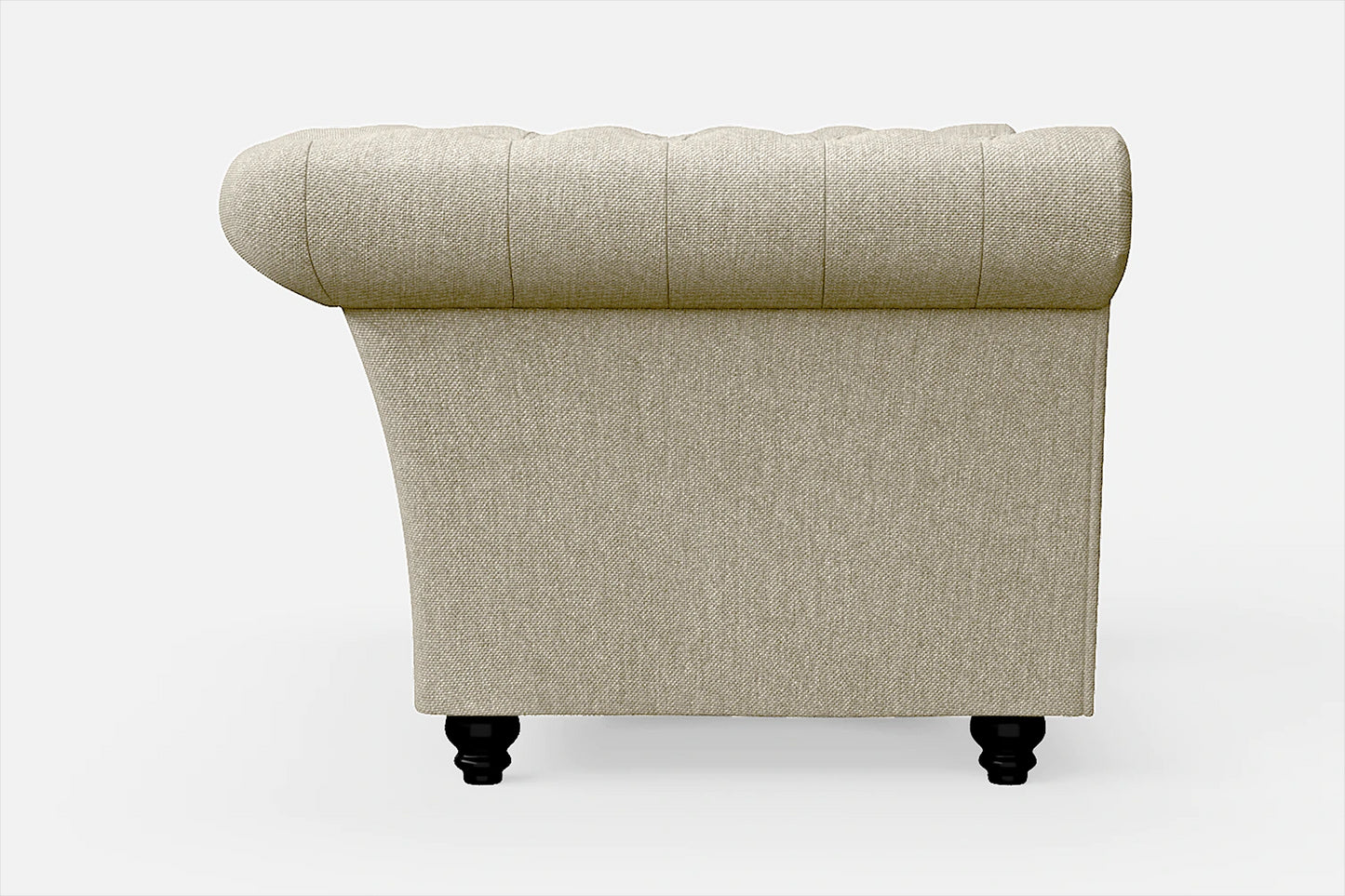 Civita Armchair Cream Linen Fabric